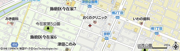 兵庫県姫路市飾磨区蓼野町113周辺の地図