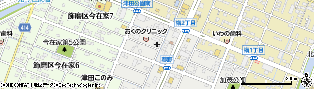 兵庫県姫路市飾磨区蓼野町116周辺の地図