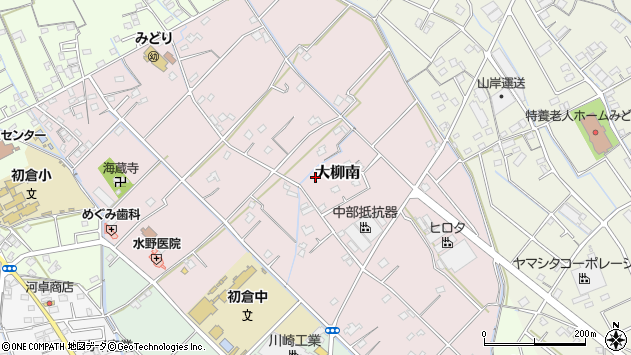 〒427-0102 静岡県島田市大柳南の地図