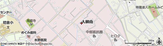 静岡県島田市大柳南周辺の地図