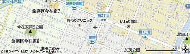 兵庫県姫路市飾磨区蓼野町146周辺の地図