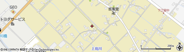 静岡県焼津市下江留1163周辺の地図