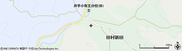 京都府井手町（綴喜郡）田村新田（南有王）周辺の地図