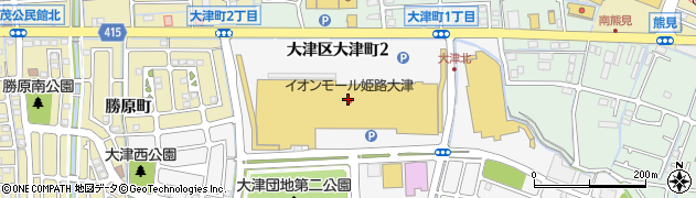 イオンモール姫路大津周辺の地図