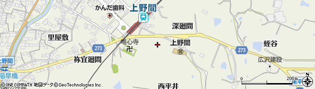 愛知県美浜町（知多郡）上野間（小手廻間）周辺の地図