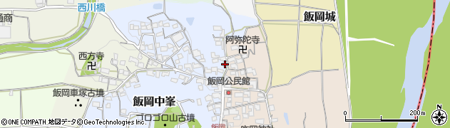 京都府京田辺市飯岡北原70周辺の地図