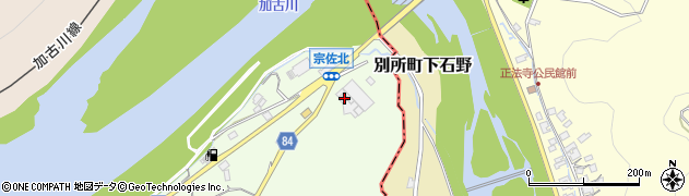 兵庫県加古川市八幡町宗佐1568周辺の地図