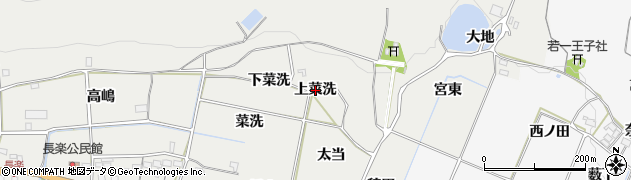 愛知県豊橋市石巻本町（上菜洗）周辺の地図