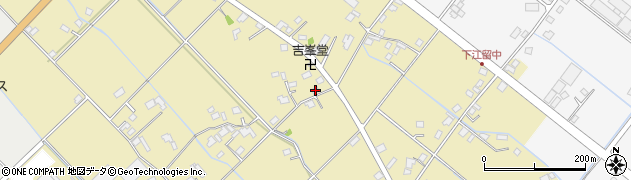 静岡県焼津市下江留1217周辺の地図