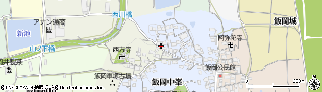 京都府京田辺市飯岡北原4周辺の地図