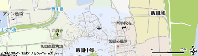 京都府京田辺市飯岡北原36周辺の地図