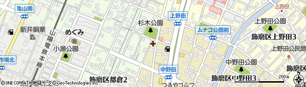 兵庫県姫路市飾磨区中野田1丁目48周辺の地図