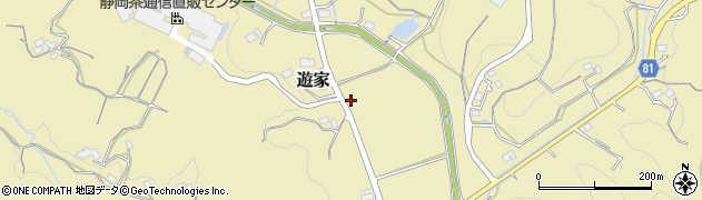 静岡県掛川市遊家731周辺の地図