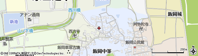 京都府京田辺市飯岡北原5周辺の地図