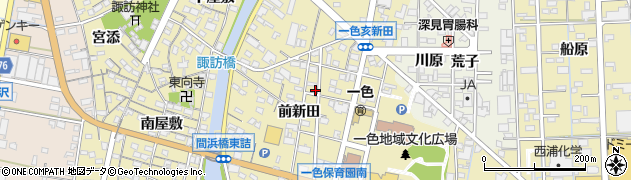 愛知県西尾市一色町一色前新田133周辺の地図