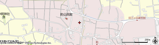 静岡県浜松市浜名区三ヶ日町釣周辺の地図