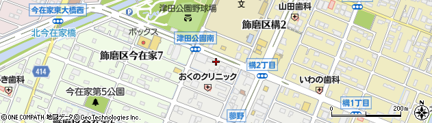 兵庫県姫路市飾磨区蓼野町132周辺の地図