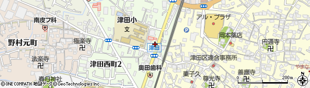 植田靴店周辺の地図