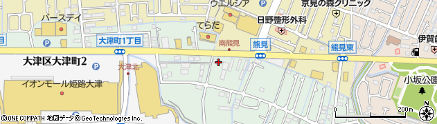 兵庫県姫路市大津区西土井246周辺の地図