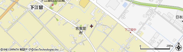 静岡県焼津市下江留1386周辺の地図