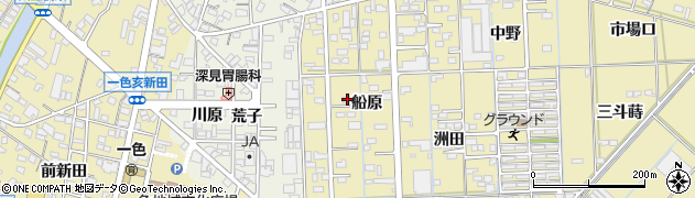 愛知県西尾市一色町対米船原38周辺の地図