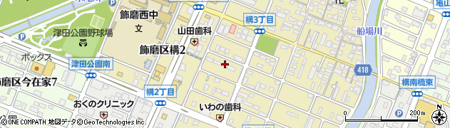 澤田表具店周辺の地図