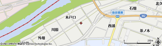 愛知県豊橋市石巻本町（木戸口）周辺の地図
