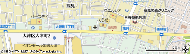 兵庫県姫路市大津区西土井281周辺の地図