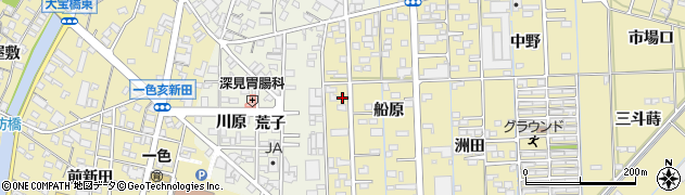 愛知県西尾市一色町対米船原9周辺の地図
