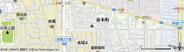 大阪府茨木市並木町9周辺の地図