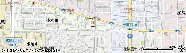 奥田建材店周辺の地図