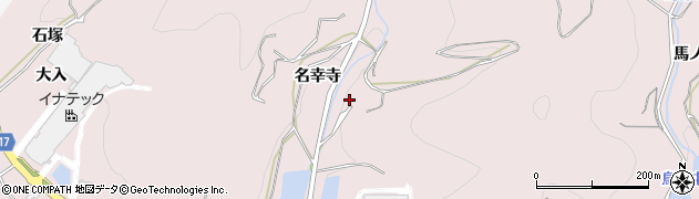 愛知県西尾市鳥羽町（大谷）周辺の地図