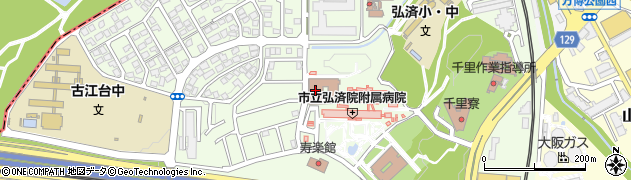 大阪市立弘済院第１特別養護老人ホーム周辺の地図