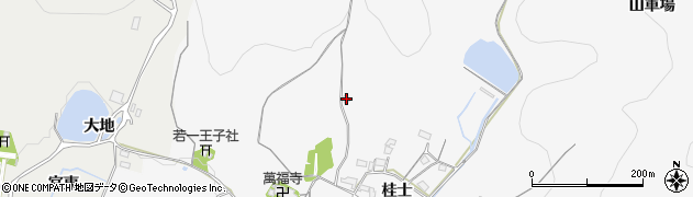 愛知県豊橋市嵩山町山桂士6周辺の地図