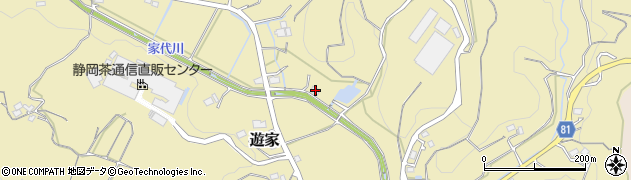 静岡県掛川市遊家839周辺の地図