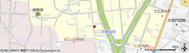 メグミルク三ケ日宅配センター周辺の地図