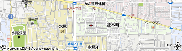 大阪府茨木市並木町6周辺の地図