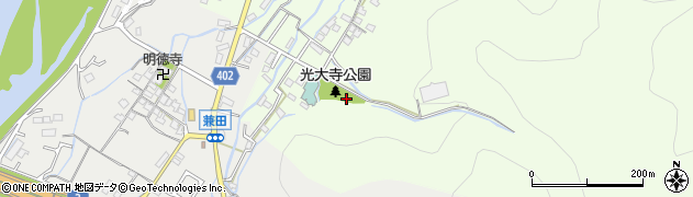 光大寺公園周辺の地図