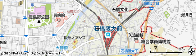 藤川青果店周辺の地図