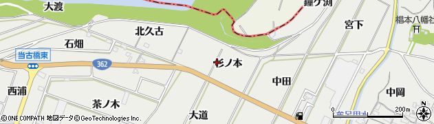 愛知県豊橋市石巻本町（杉ノ本）周辺の地図