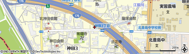 大阪中央石油株式会社周辺の地図