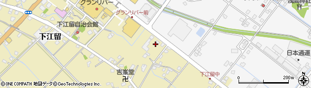 静岡県焼津市下江留1397周辺の地図