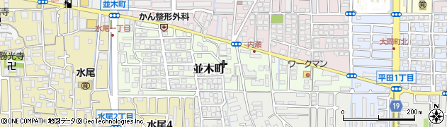 大阪府茨木市並木町18周辺の地図