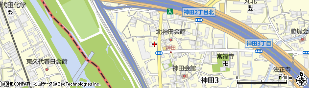アイフロント神田周辺の地図