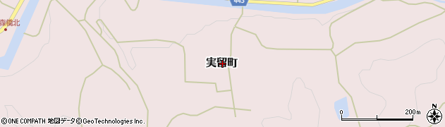 広島県庄原市実留町周辺の地図