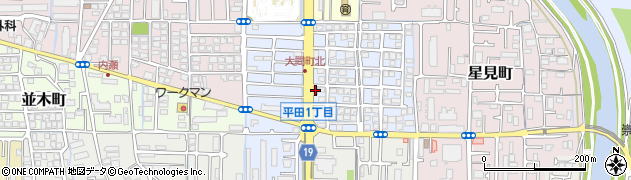 株式会社エルゼ　クリーンネット茨木大同周辺の地図