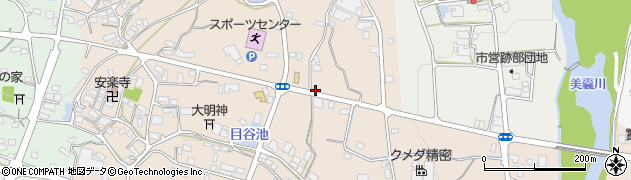 三木高校口周辺の地図
