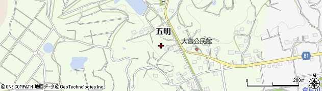 静岡県掛川市五明769周辺の地図