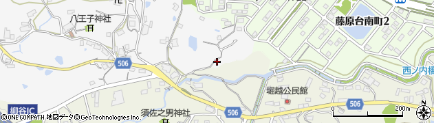 兵庫県神戸市北区八多町柳谷305周辺の地図