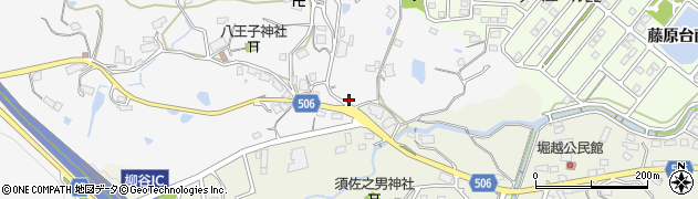 兵庫県神戸市北区八多町柳谷1058周辺の地図
